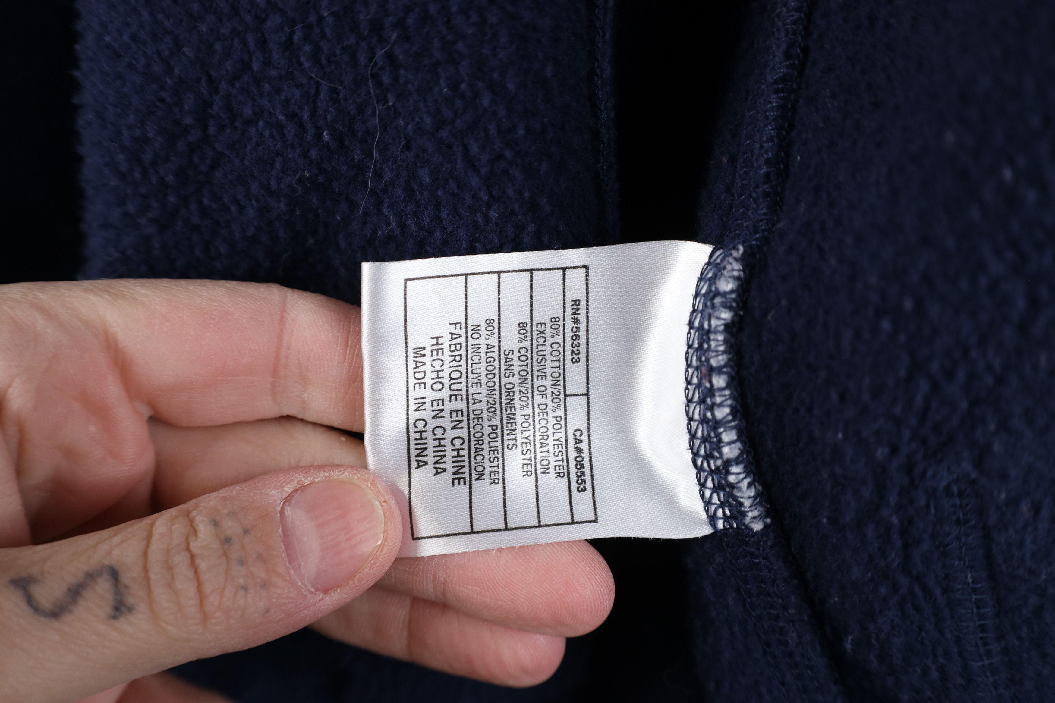 Nike Vintage Nike Scott Mini Swoosh Detroit Tiges Zip Hoodie Size US S / EU 44-46 / 1 - 11 Thumbnail