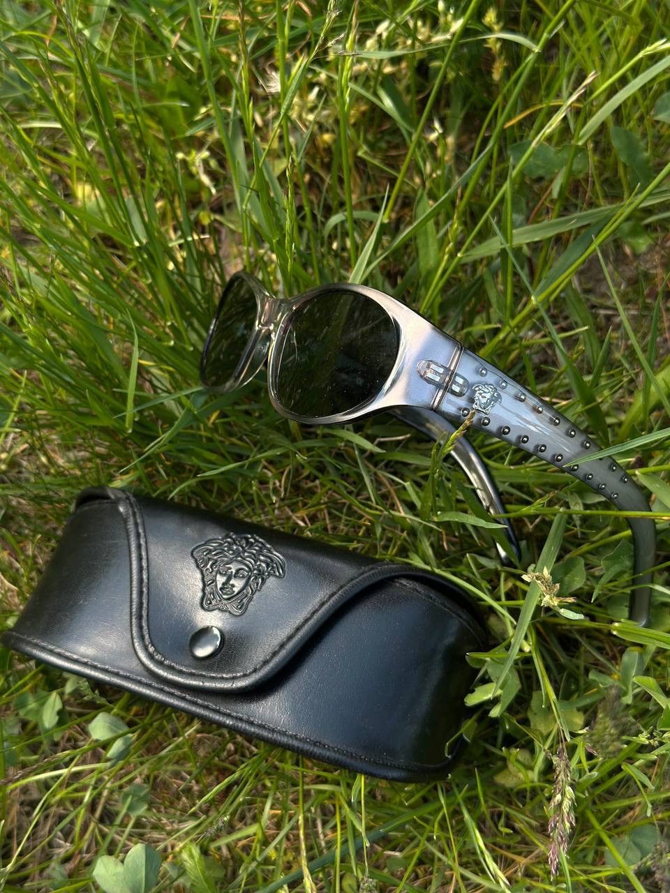 Versace Rare Gianni Versace Vintage Sunglasses Medusa - 435 362/476 Size ONE SIZE - 2 Thumbnail