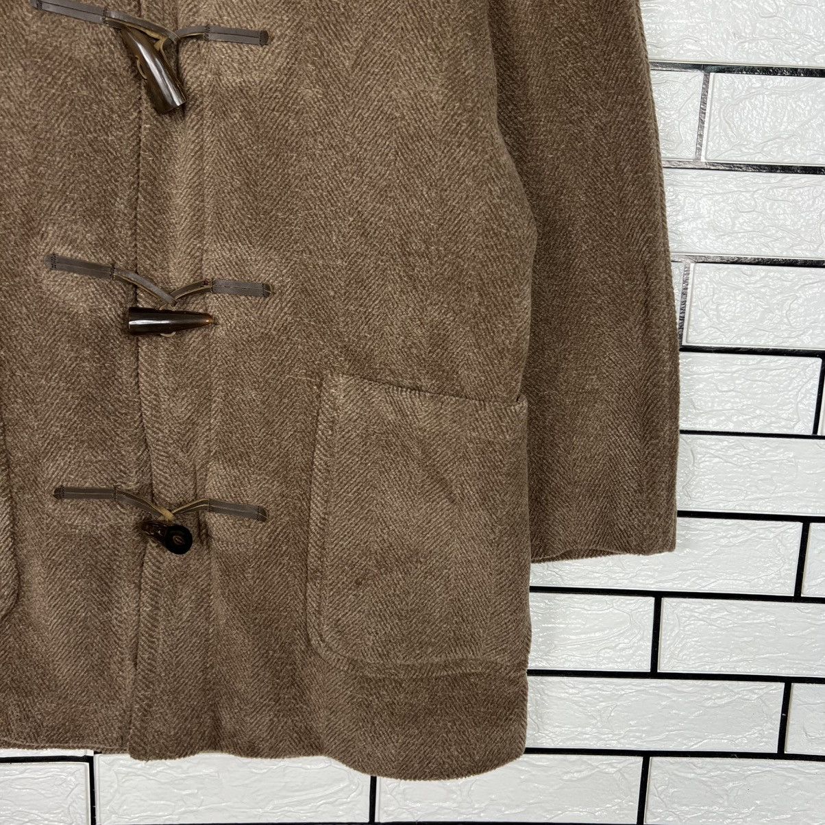 Gloverall Vintage GLOVERALL Herringbone Pattern Duffle Coat #4087-C186 Size US M / EU 48-50 / 2 - 7 Thumbnail