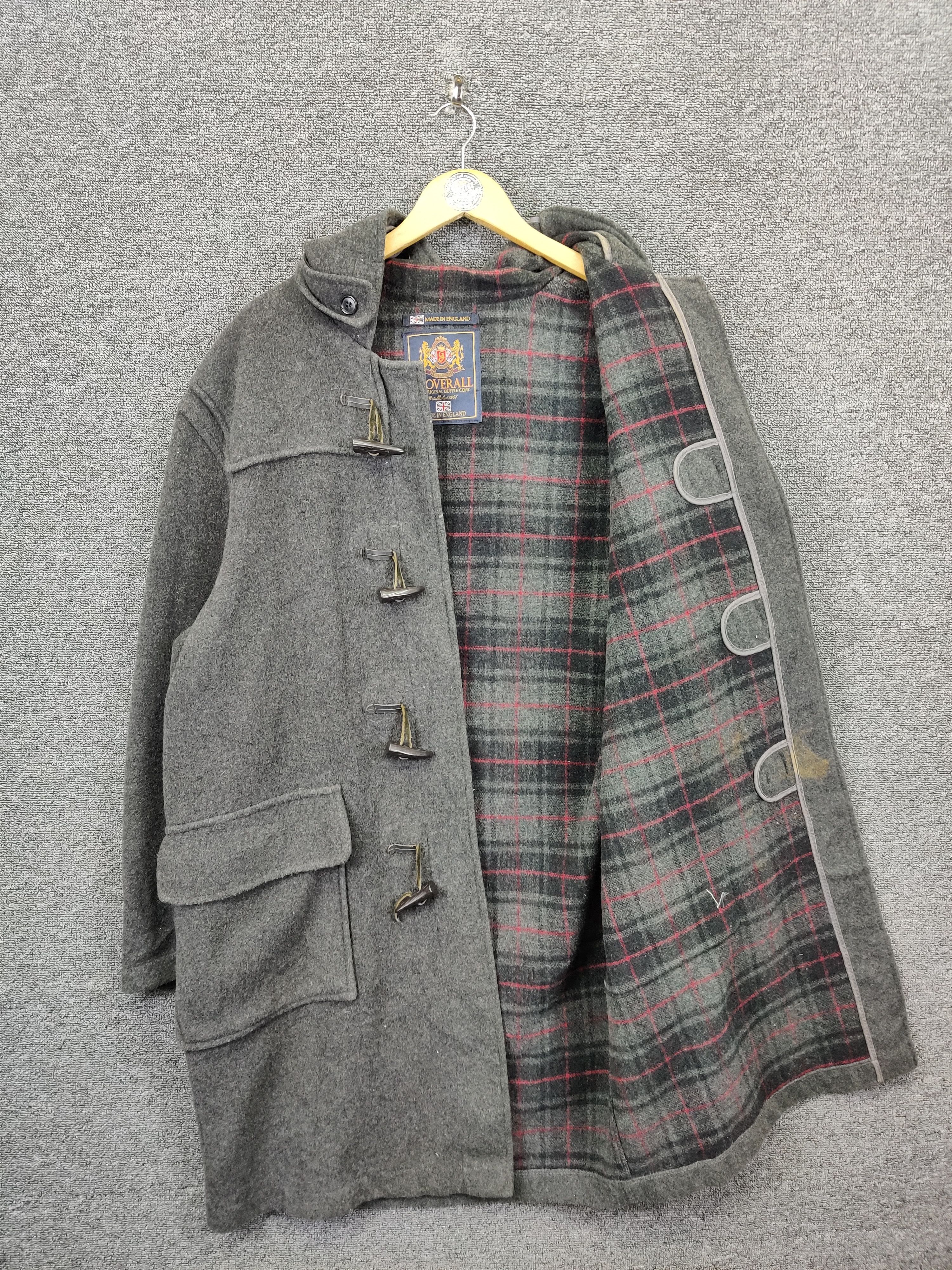 Gloverall Vintage Gloverall Wool Duffle Long Coat Size US L / EU 52-54 / 3 - 7 Thumbnail