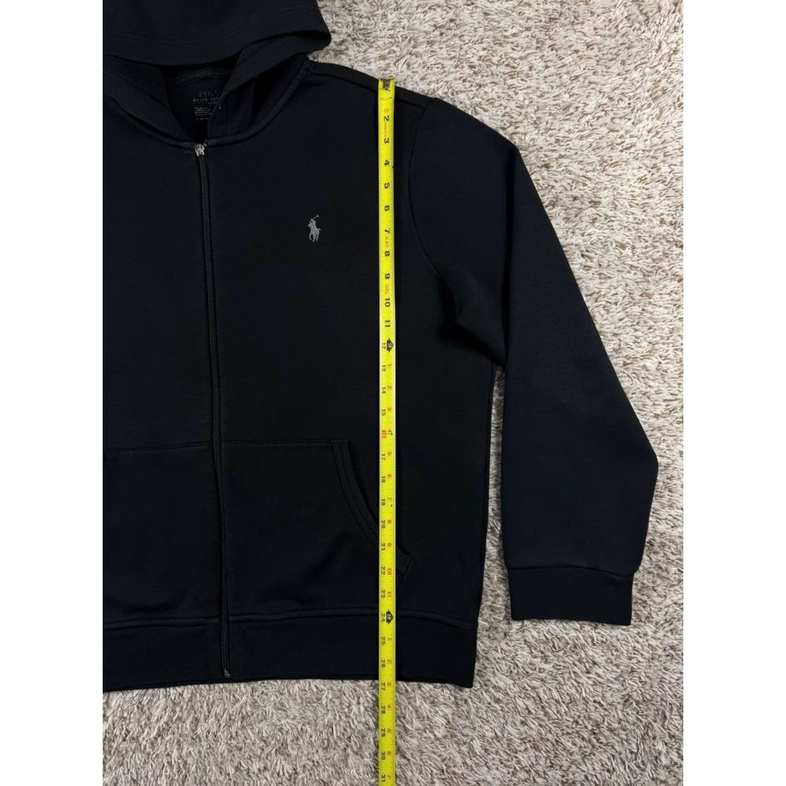Polo Ralph Lauren Polo Ralph Lauren Hoodie Full Zip Black XL Men Size US XL / EU 56 / 4 - 4 Thumbnail