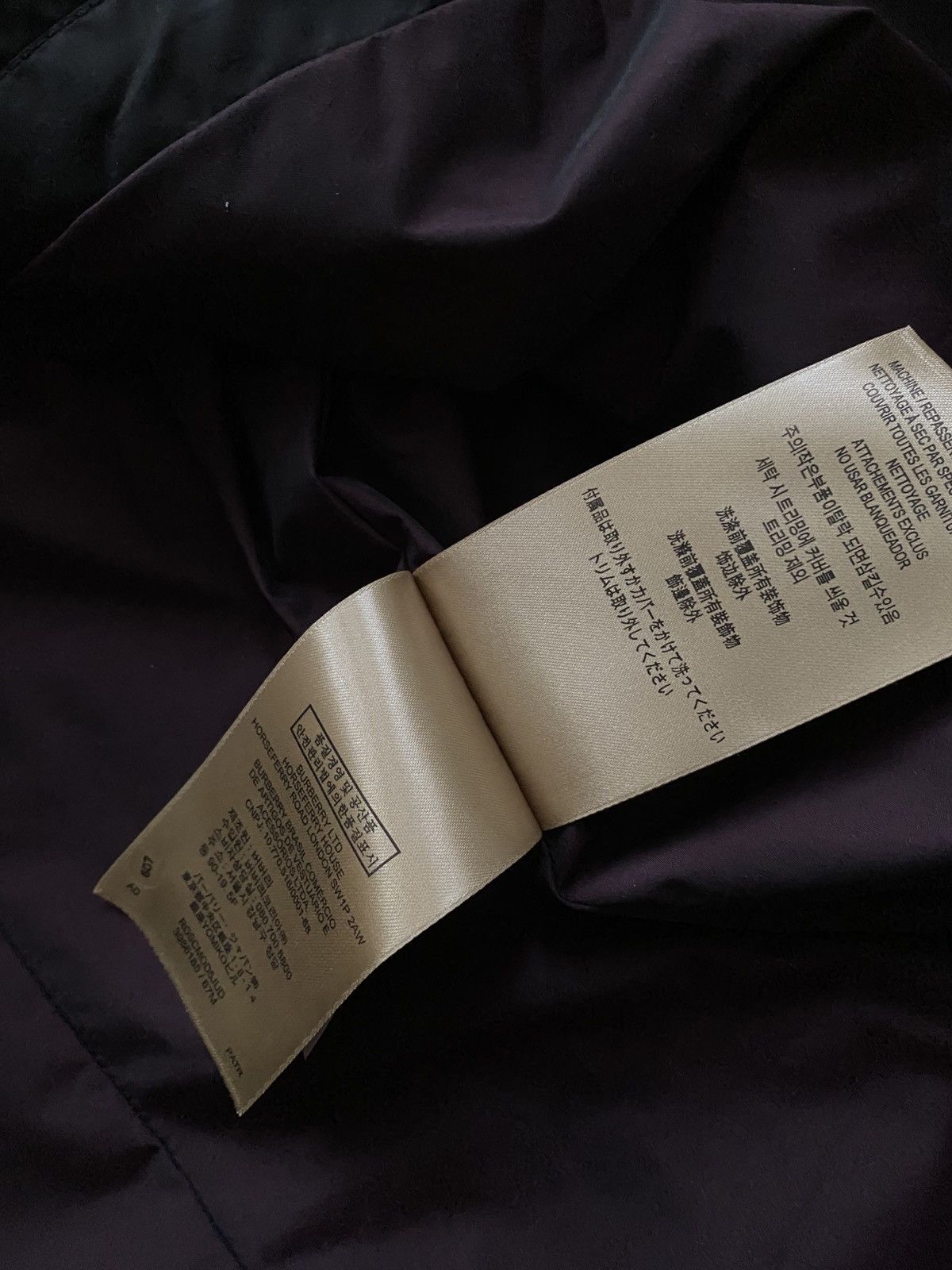 Burberry Burberry Prorsum nylon W’s black Coat Size M / US 6-8 / IT 42-44 - 9 Thumbnail