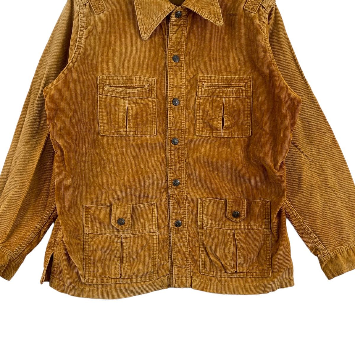 Other RED SNAP Multi Pockets Corduroy Brown Jeans Denim Size US M / EU 48-50 / 2 - 3 Thumbnail