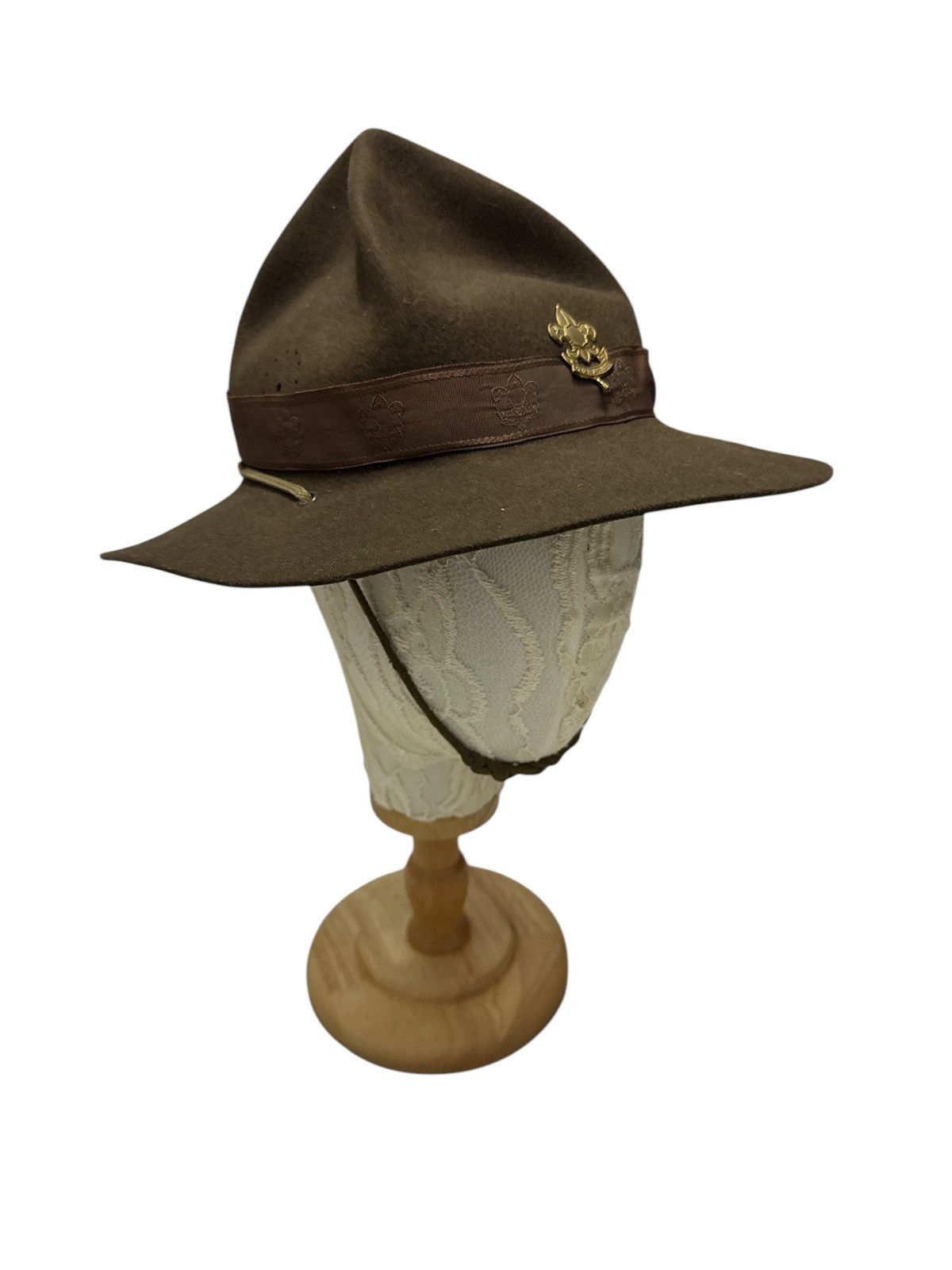 Other VINTAGE BOY SCOUT OF JAPAN WOOL FEDORA HAT SIZE 58cm Size ONE SIZE - 2 Thumbnail