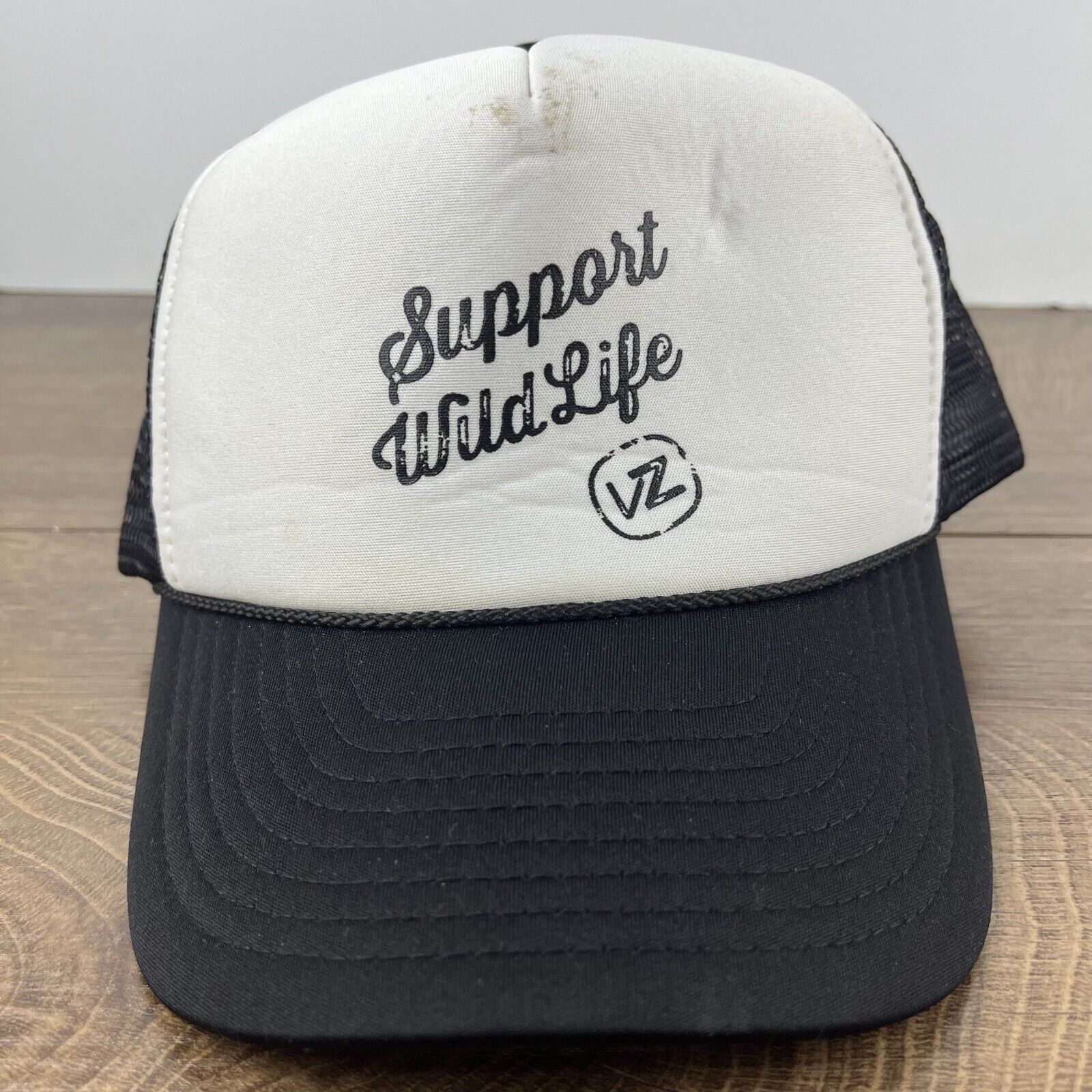 Other Support Wild Life Hat VZ White Cap Hat Adjustable Hat White Size ONE SIZE - 6 Thumbnail
