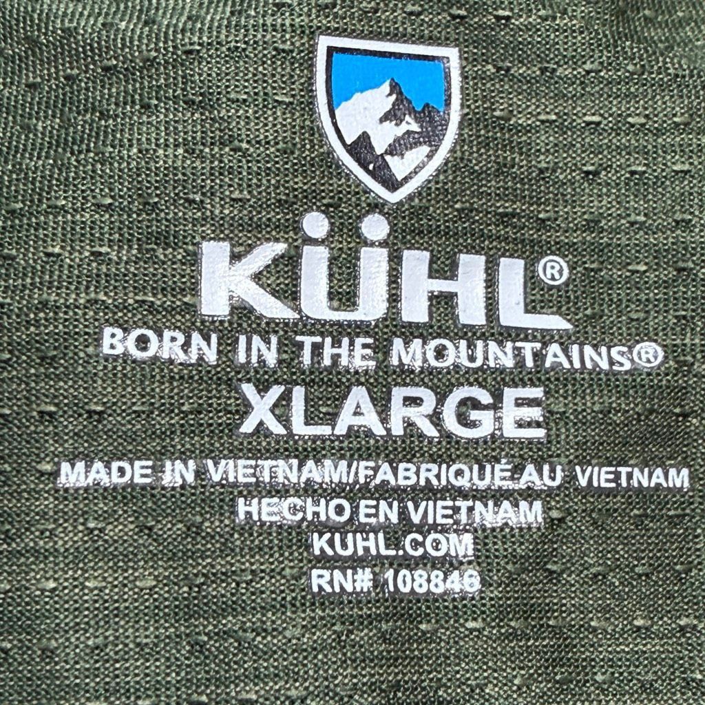 Kuhl Kuhl Short Sleeve Performance Polo Shirt Extra Large Green Size US XL / EU 56 / 4 - 3 Thumbnail