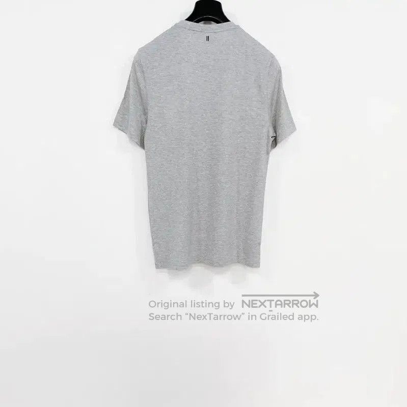 Neil Barrett NeIL BarreTT Gray Cotton Short Sleeve T-Shirt . Size US M / EU 48-50 / 2 - 2 Thumbnail