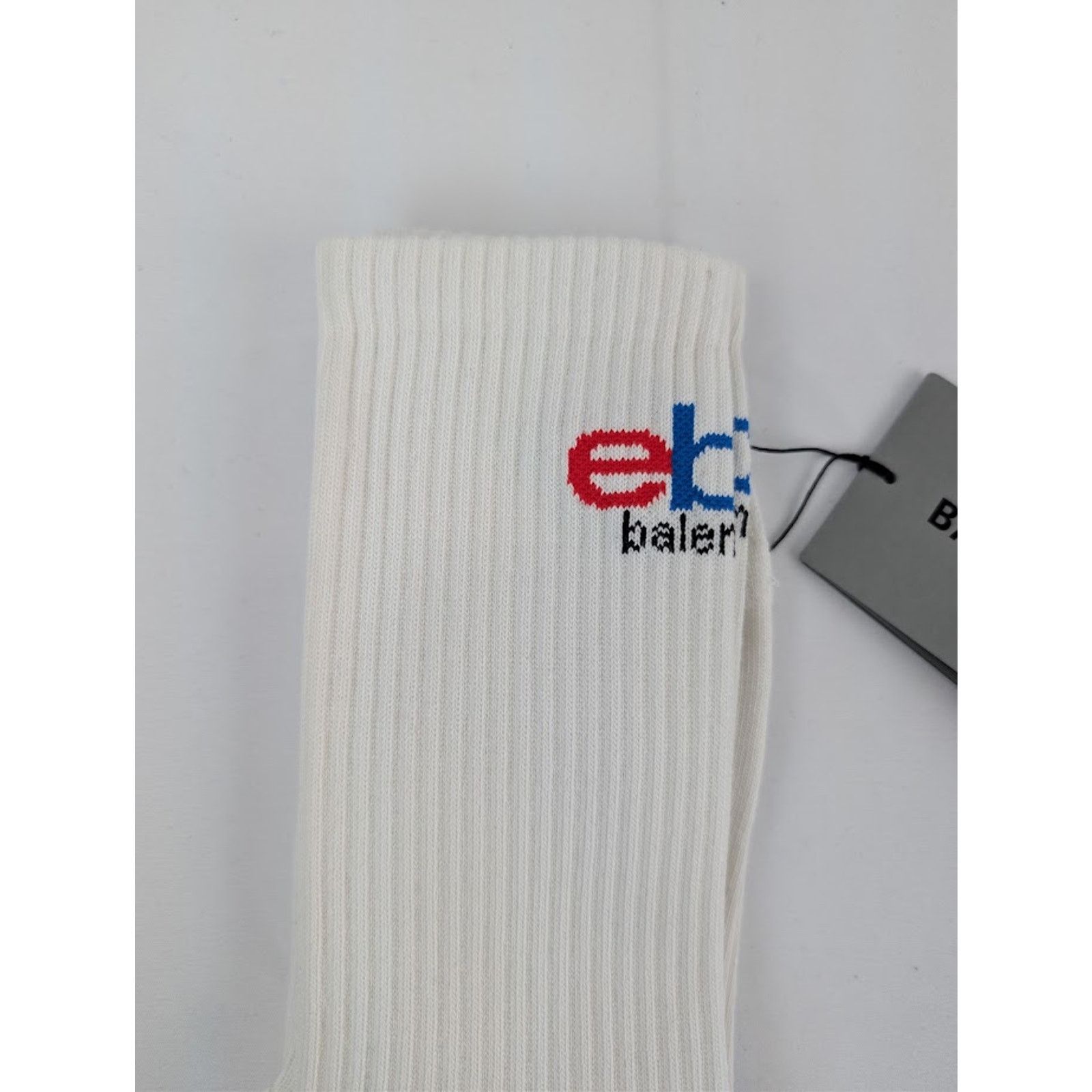 Balenciaga o1rshd1 Size: XL / Cotton Ebay Socks in White/Multicolor Size ONE SIZE - 2 Thumbnail