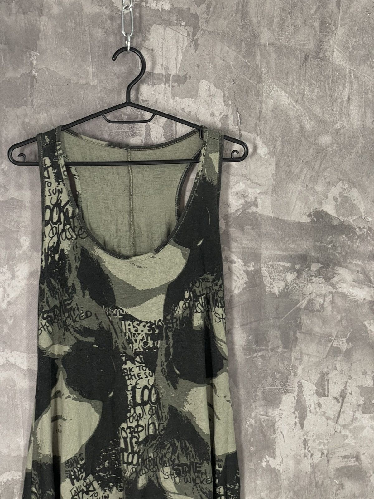 Vintage Y2K vintage mesh JPG Glam style tank top Size M / US 6-8 / IT 42-44 - 4 Thumbnail