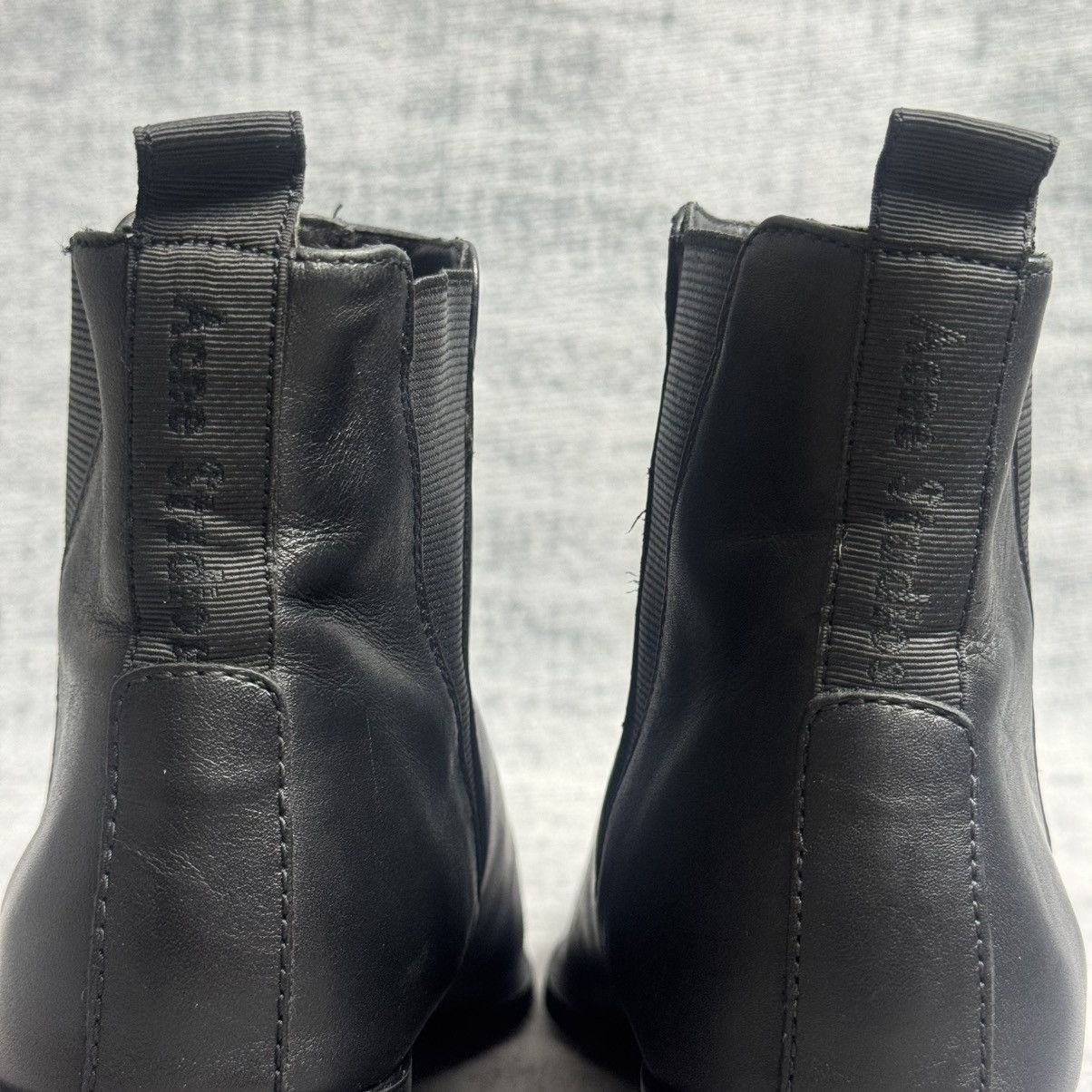 Acne Studios Acne Studios - Jensen Black Leather - Chelsea Ankle Boots Size US 6 / IT 36 - 6 Thumbnail