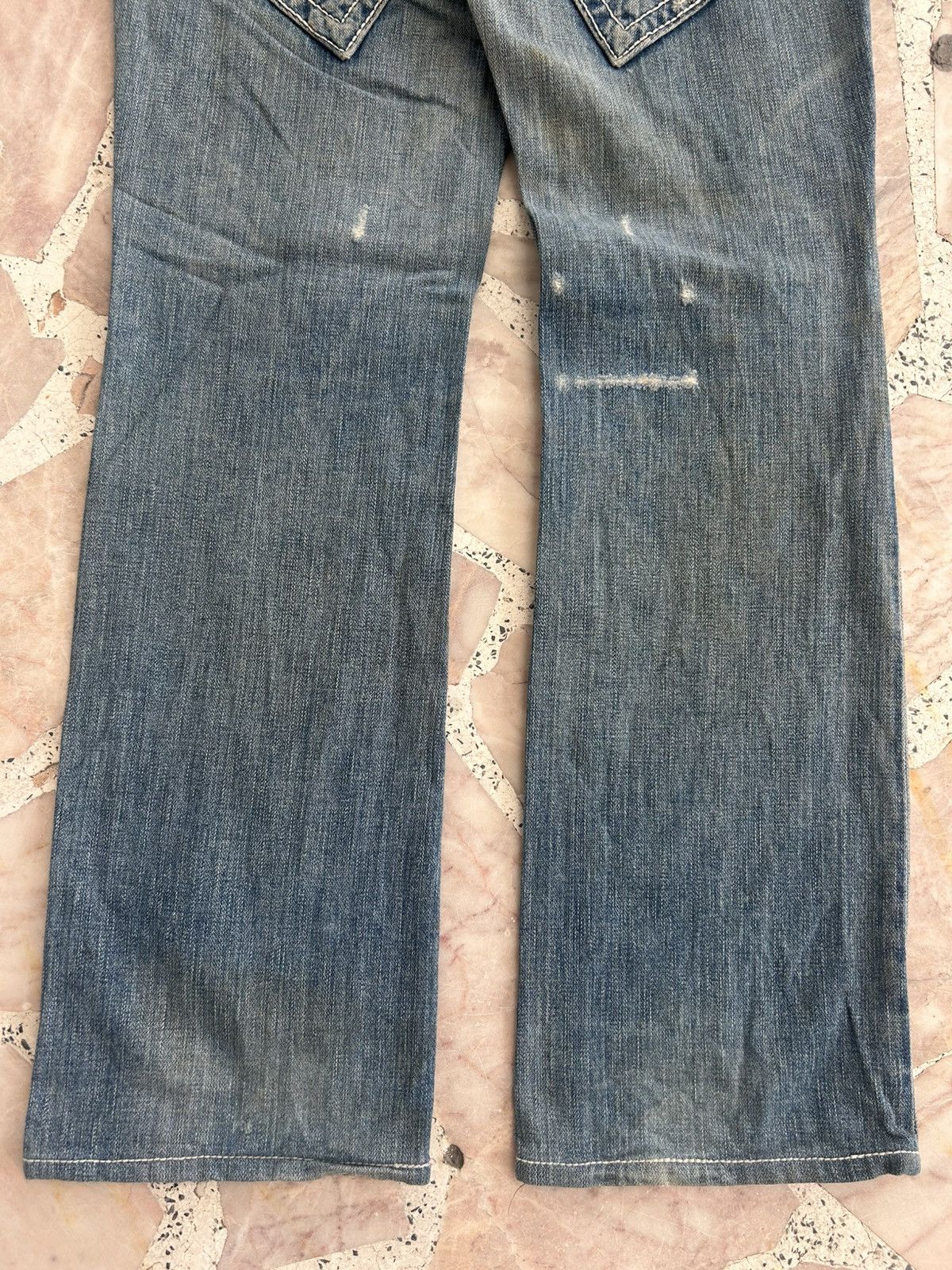True Religion True Religion Distress Vintage Denim USA Size 28" / US 6 / IT 42 - 8 Thumbnail