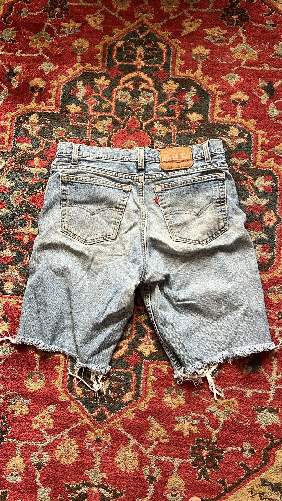 Levi's Vintage Clothing Levi cut off denim shorts Size US 33 - 1 Thumbnail
