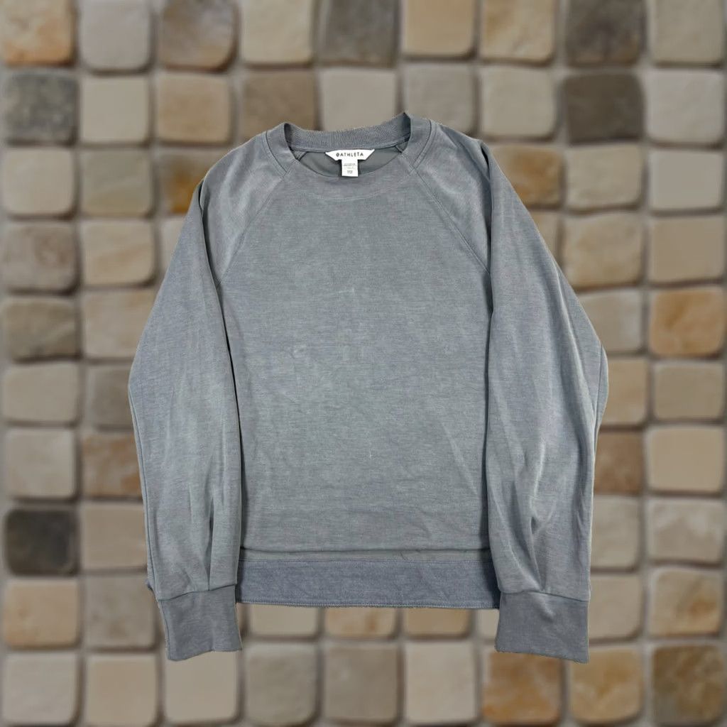 Athleta Athleta Sweatshirt Womens Xxs Gray Yoga Pullover Size XXS / US 00 / IT 34 - 1 Thumbnail