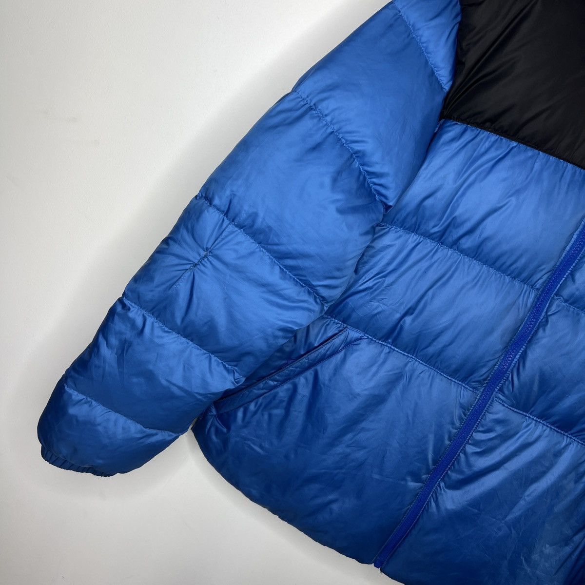 The North Face The North Face Nuptse 700 Blue Logo Puffer Down Jacket Size US L / EU 52-54 / 3 - 3 Thumbnail