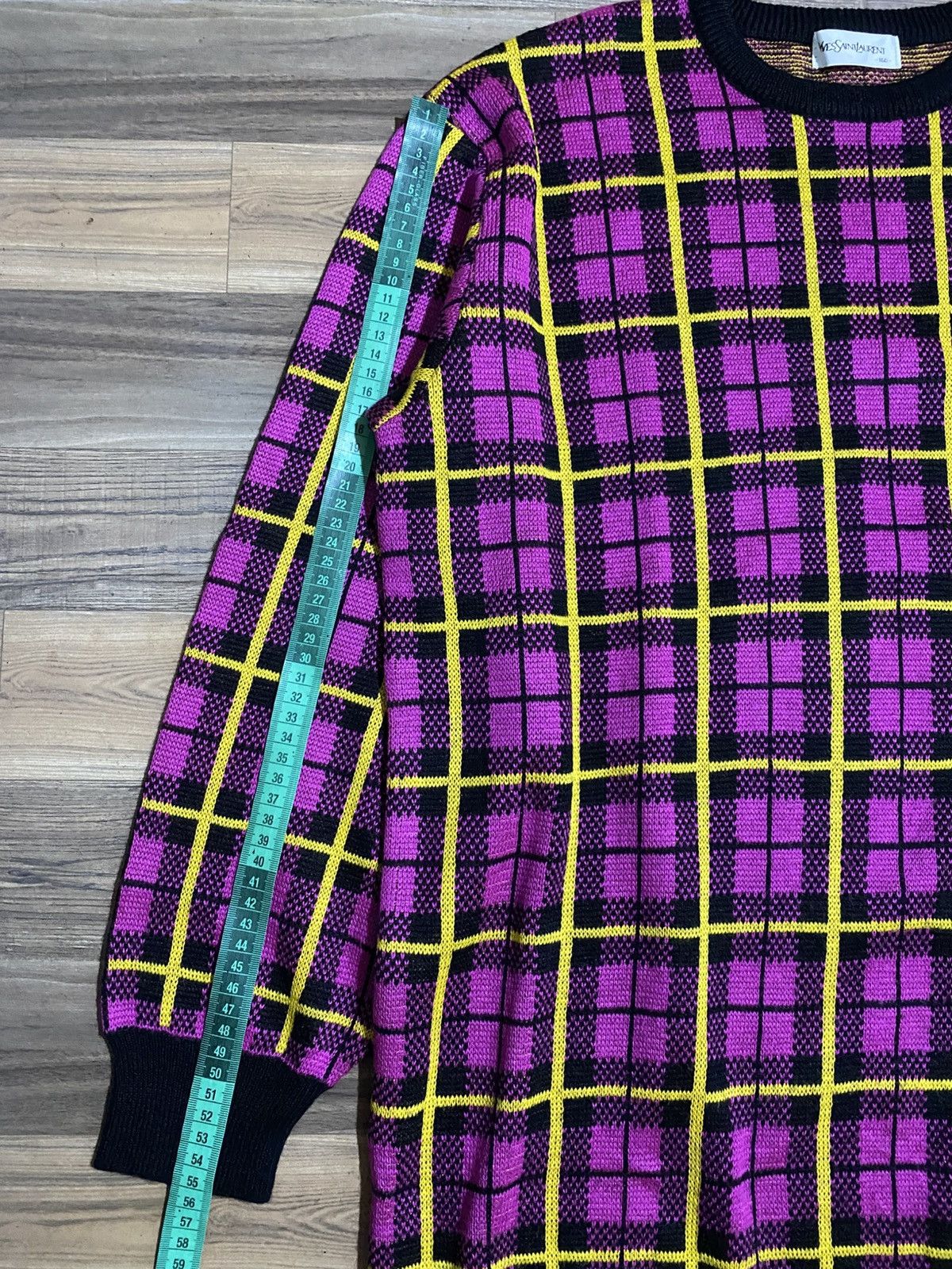 Saint Laurent Paris × Vintage × Yves Saint Laurent VINTAGE YVES SAINT LAURENT SWEATERS Size ONE SIZE - 11 Thumbnail