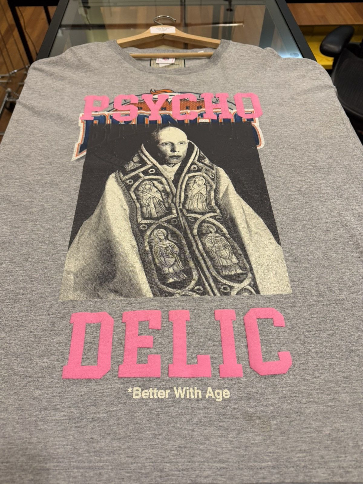 Better With Age Better With Age Psychodelic Vintage Tee - Grey Size US XXL / EU 58 / 5 - 3 Thumbnail