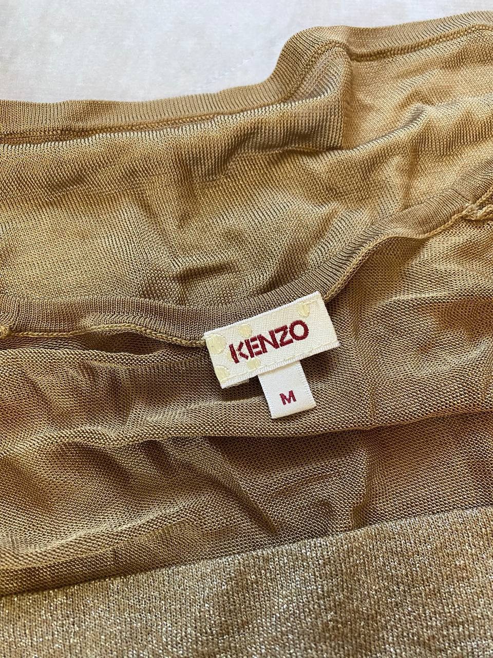 Kenzo × Vintage Kenzo Mesh Top Blouse/dress Size M / US 6-8 / IT 42-44 - 6 Thumbnail