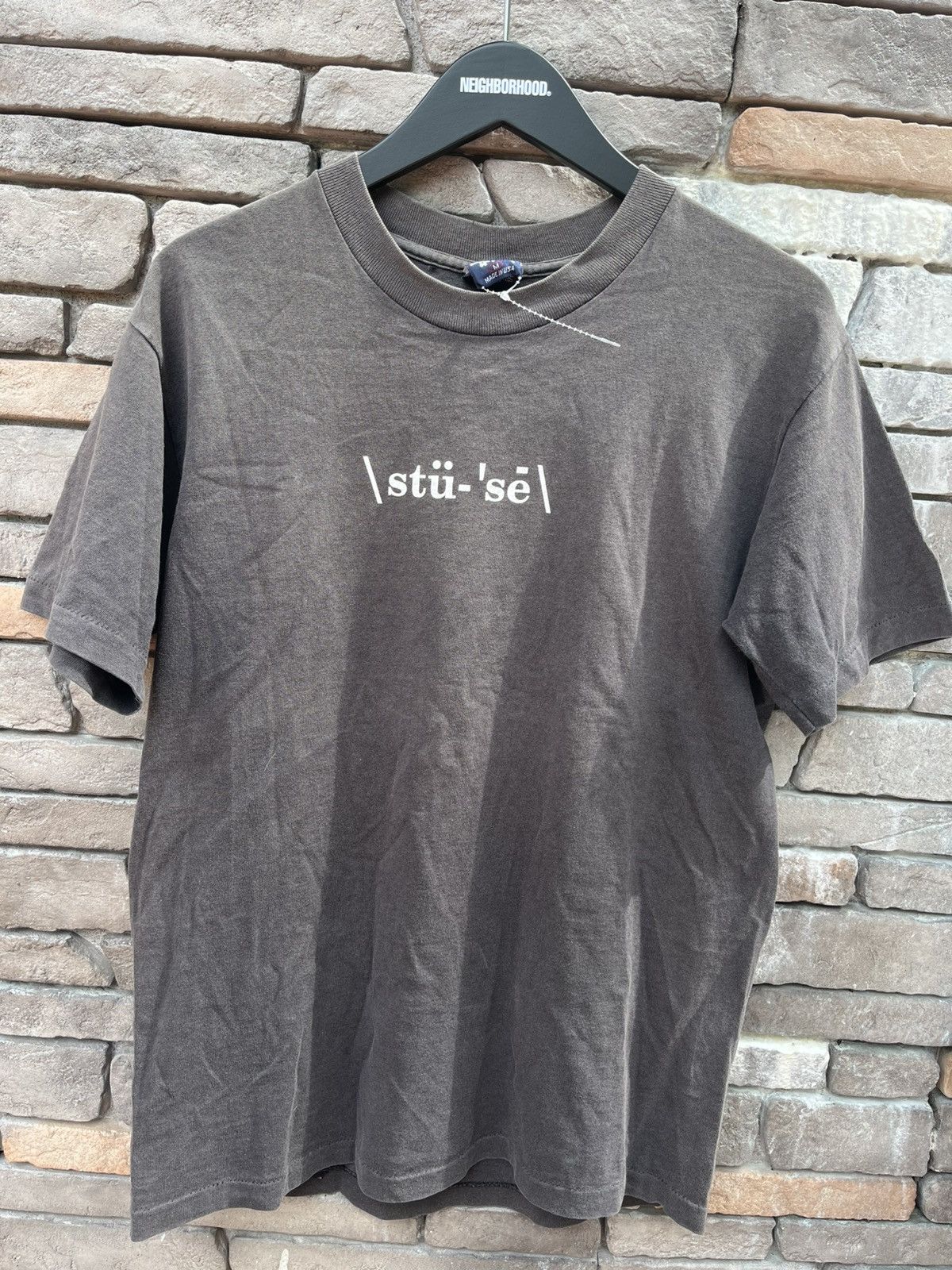 Stussy Vintage 90s Stussy Spell out T shirt Size US M / EU 48-50 / 2 - 1 Thumbnail