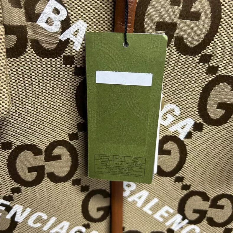 Gucci guccibalenciaga's latest brown logo jacket-2507 Size US L / EU 52-54 / 3 - 2 Thumbnail