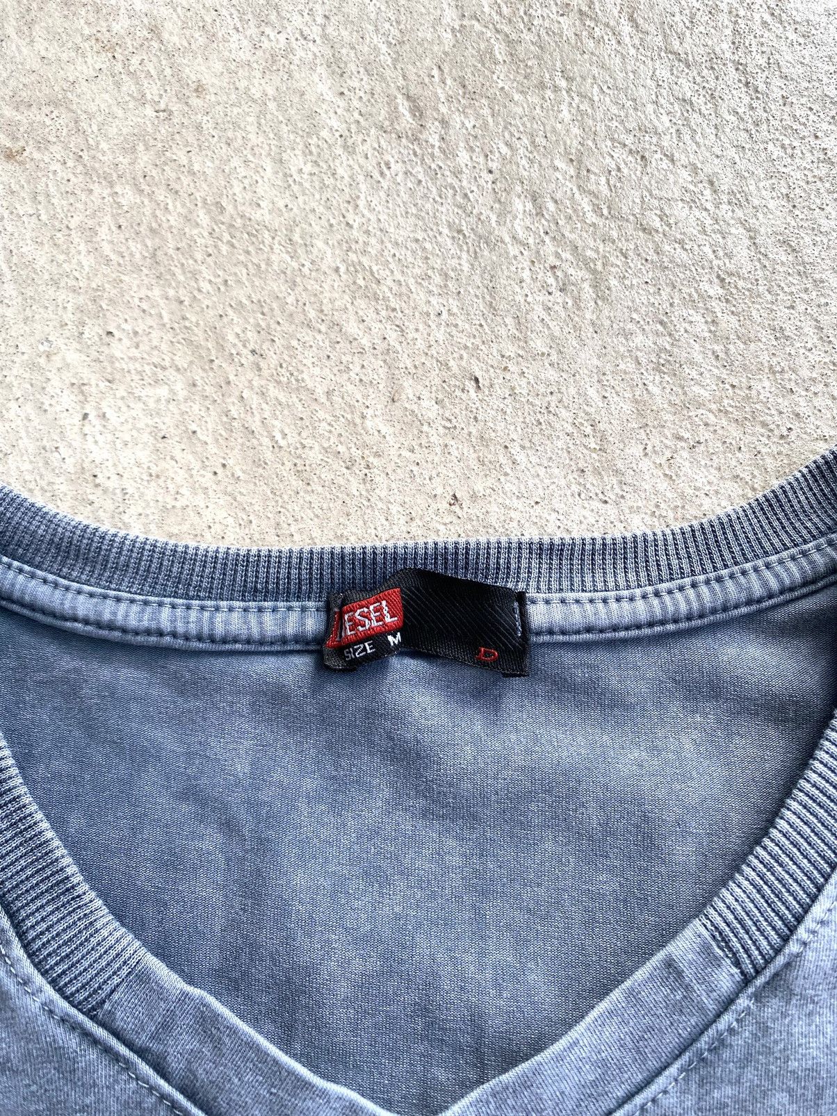 Diesel × Japanese Brand × Vintage Y2K Vintage Diesel Tee Shirt Archive Hype Stonewash Size US M / EU 48-50 / 2 - 7 Thumbnail