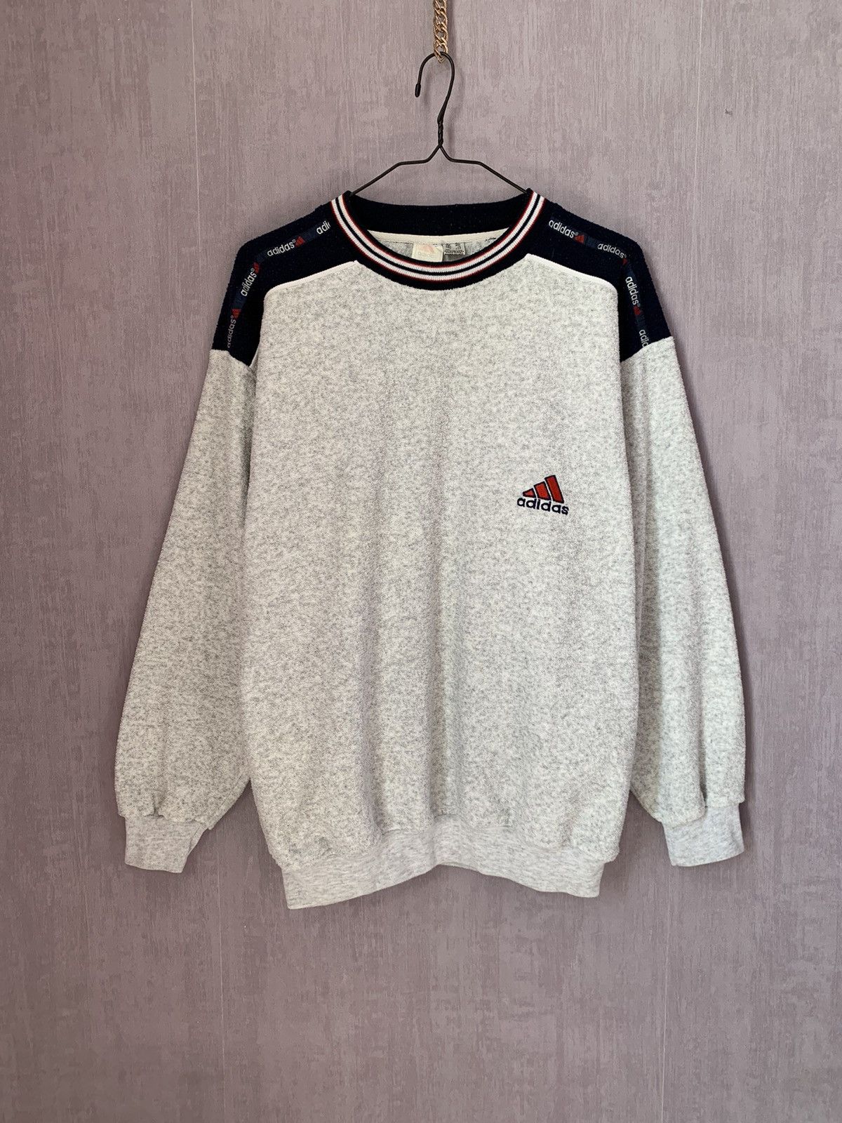 Adidas equipment vintage fleece sweatshirt