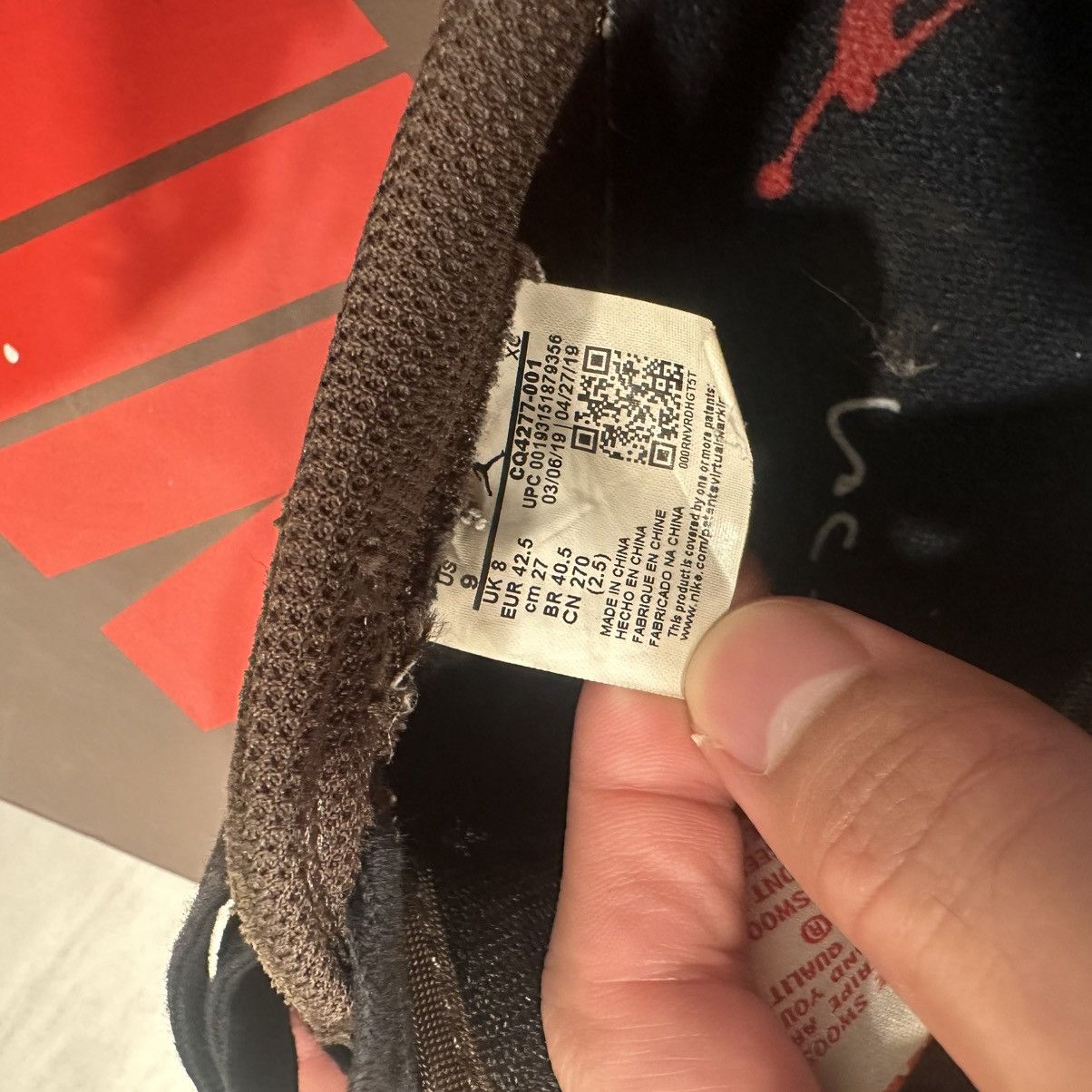 Jordan Brand × Nike × Travis Scott Travis Scott Jordan 1 Retro LOW OG SP Size US 9 / EU 42 - 4 Thumbnail