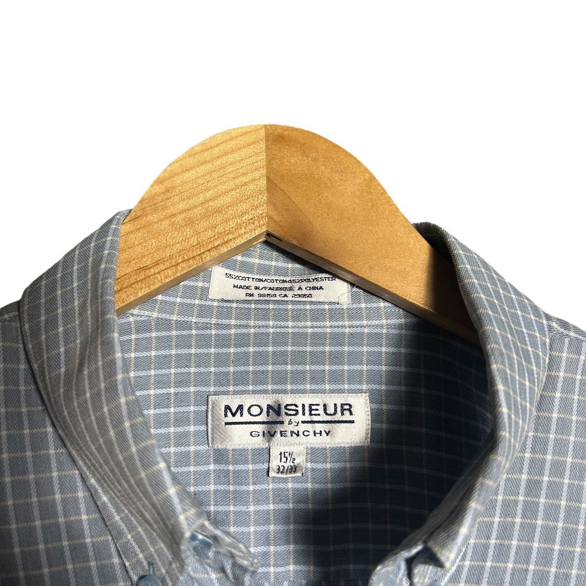 Givenchy × Vintage Vintage Givenchy Button Up Long Sleeve Shirt Size US L / EU 52-54 / 3 - 4 Thumbnail