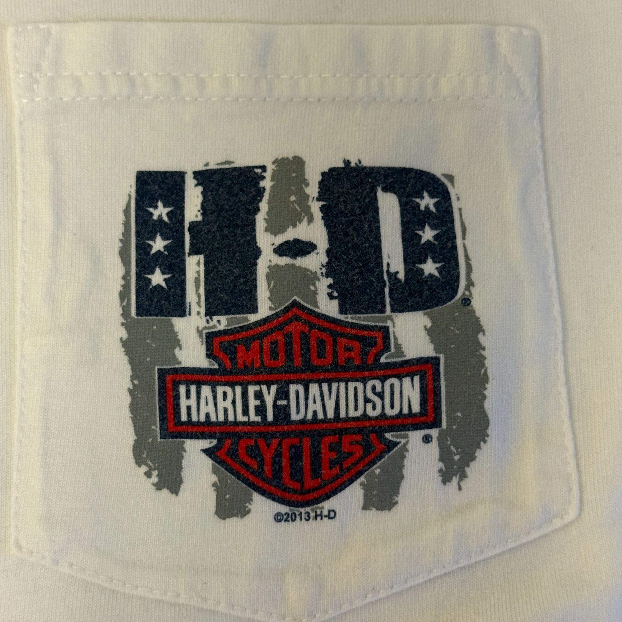 Harley Davidson MAD RIVER OHIO Motorcycle BIKER Theme Park Lighthouse Train Size US L / EU 52-54 / 3 - 4 Thumbnail