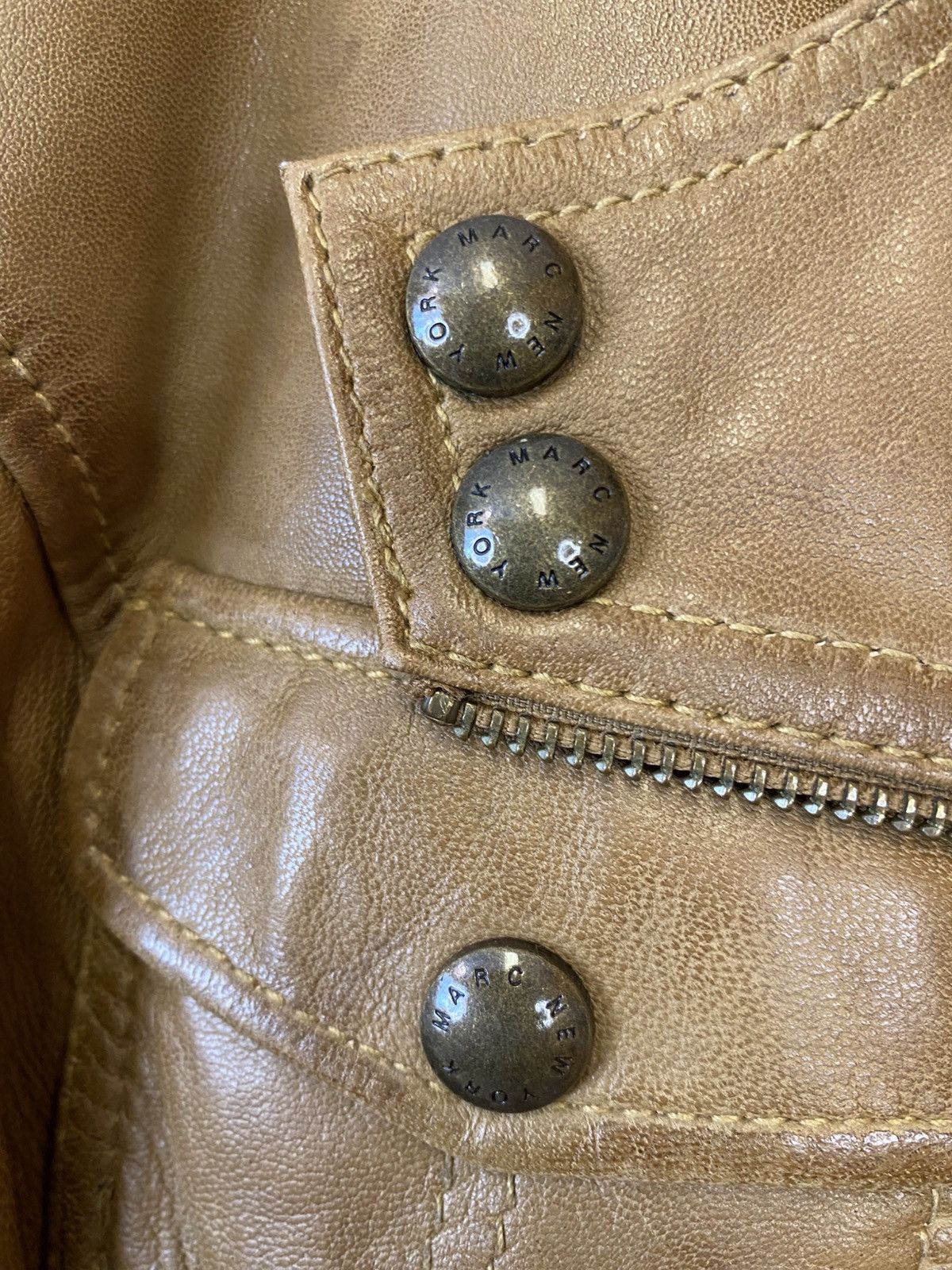 Andrew Marc Andrew Marc Leather Moto Jacket Size S / US 4 / IT 40 - 7 Thumbnail