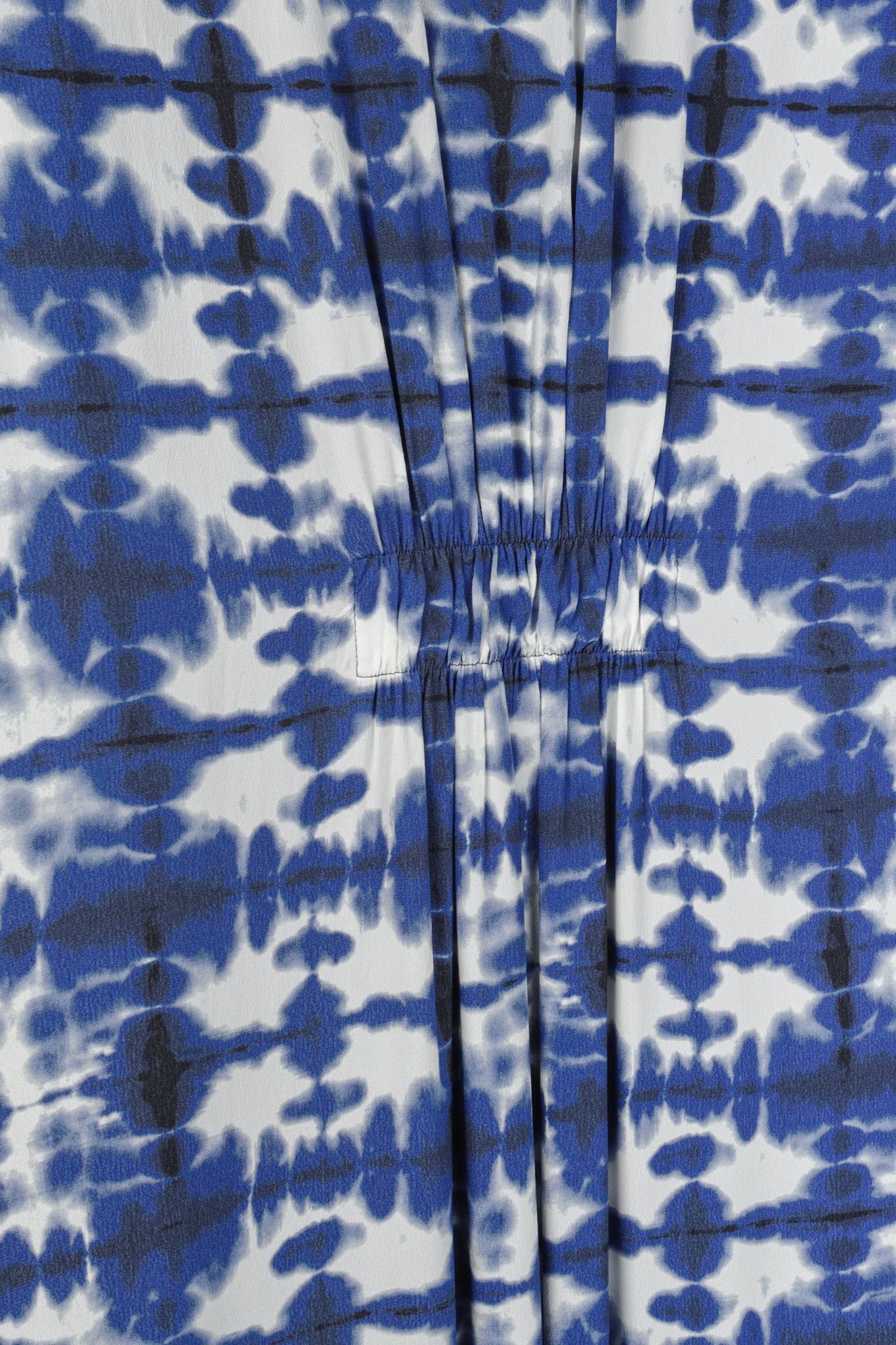 Proenza Schouler Proenza Schouler Blue & White Tie-Dye Crepe Dress Size XS / US 0-2 / IT 36-38 - 6 Thumbnail