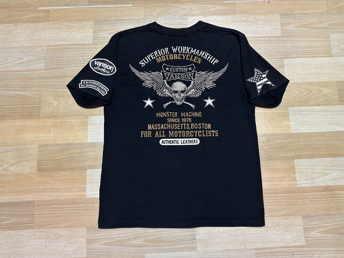 Vintage Rare🔥 Vanson Superior Workmanship Motorcycles Size US M / EU 48-50 / 2 - 1 Thumbnail