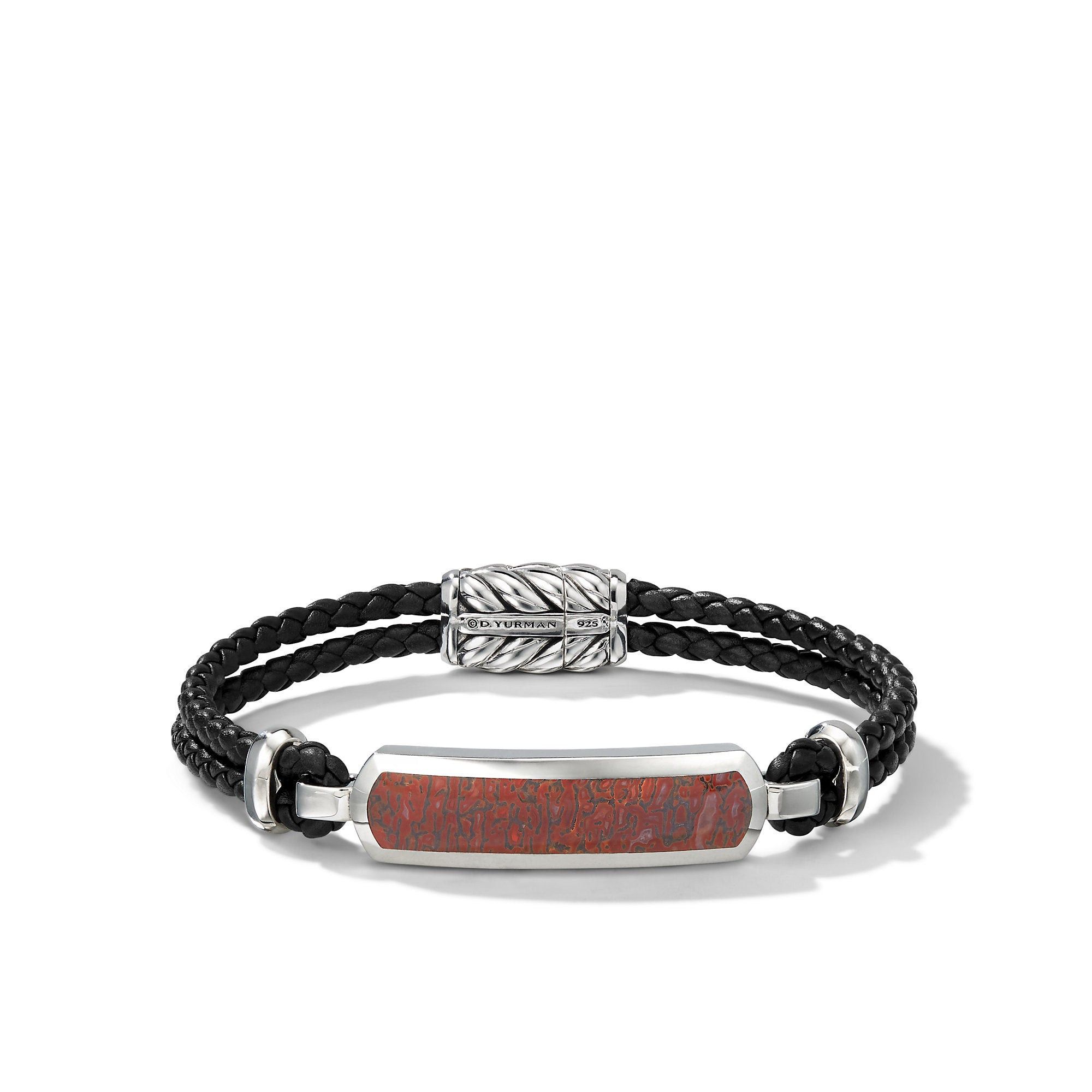 David Yurman o1w1db11025 B15839M Bracelets in Black/Silver Size ONE SIZE - 1 Thumbnail