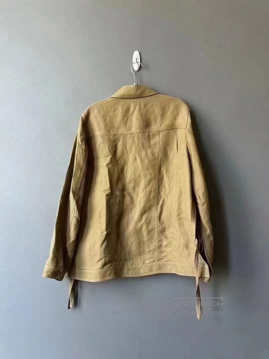 Loewe Loewe Brown Leather Tag Jacket. Size US XS / EU 42 / 0 - 2 Thumbnail