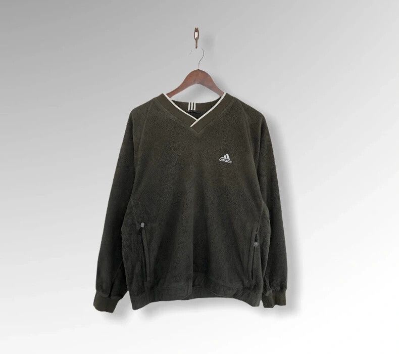 Adidas × Vintage Adidas Small Logo Sweatshirt Size US L / EU 52-54 / 3 - 1 Thumbnail