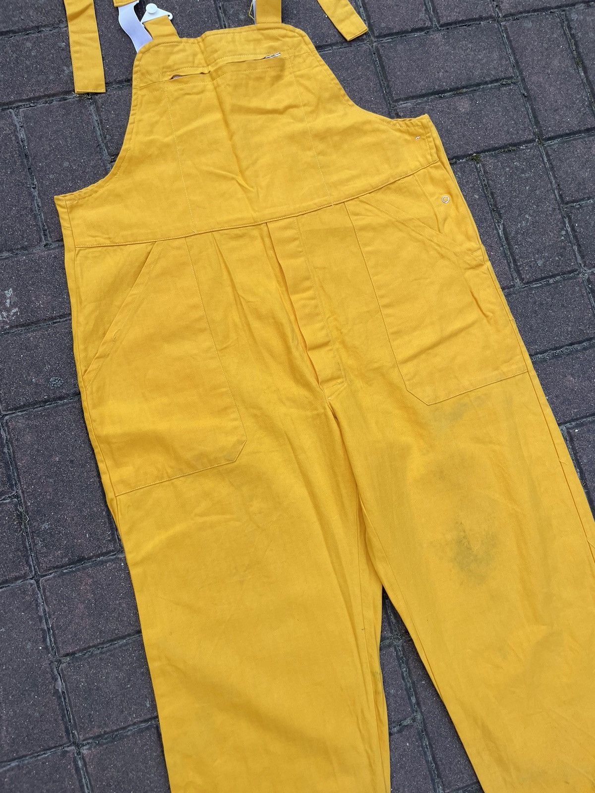 Le Laboureur × Vintage Vintage French Sanfor Workwear Faded Overalls Pants Size US 38 / EU 54 - 3 Thumbnail