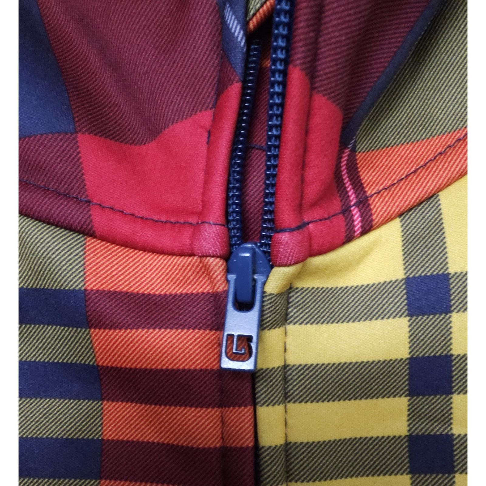 Burton BURTON SNOWBOARDS DRYRIDE Hoodie Fleece Lined Plaid S Size US S / EU 44-46 / 1 - 5 Thumbnail