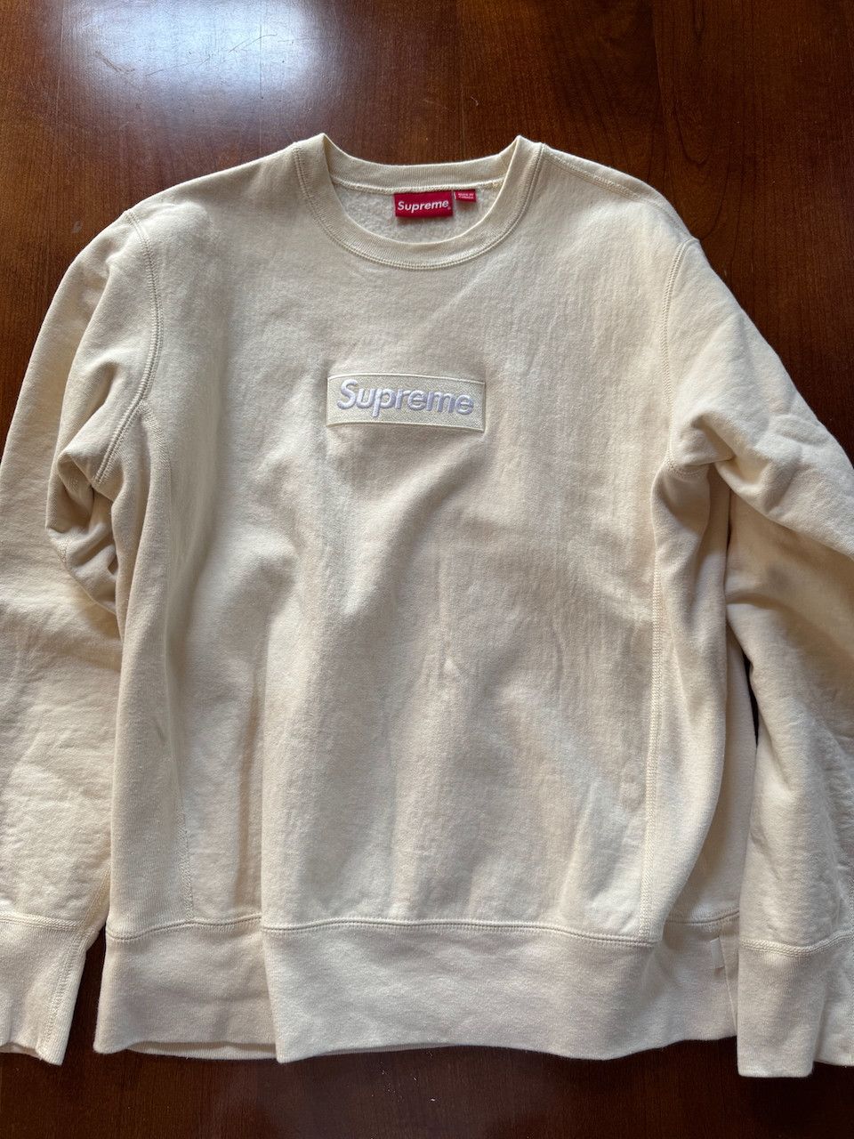 Supreme Supreme Box Logo Crewneck Size US M / EU 48-50 / 2 - 2 Thumbnail