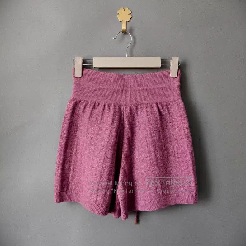 Hermes Hermes Fuchsia Full H Wool Short Pants Size 24" / US 00 / IT 34 - 2 Thumbnail