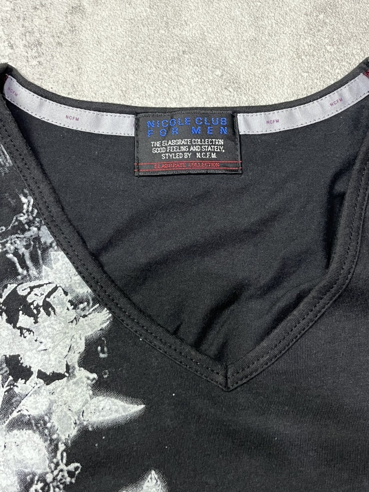 If Six Was Nine Nicole Club For Men Vneck Vkei Y2k Size US S / EU 44-46 / 1 - 3 Thumbnail
