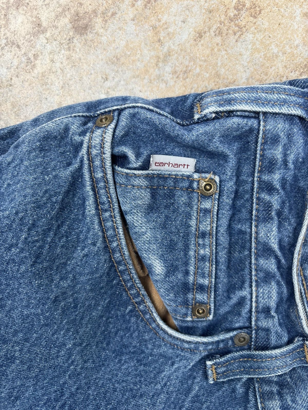 Carhartt × Vintage Carhartt denim pants Size US 34 / EU 50 - 1 Thumbnail