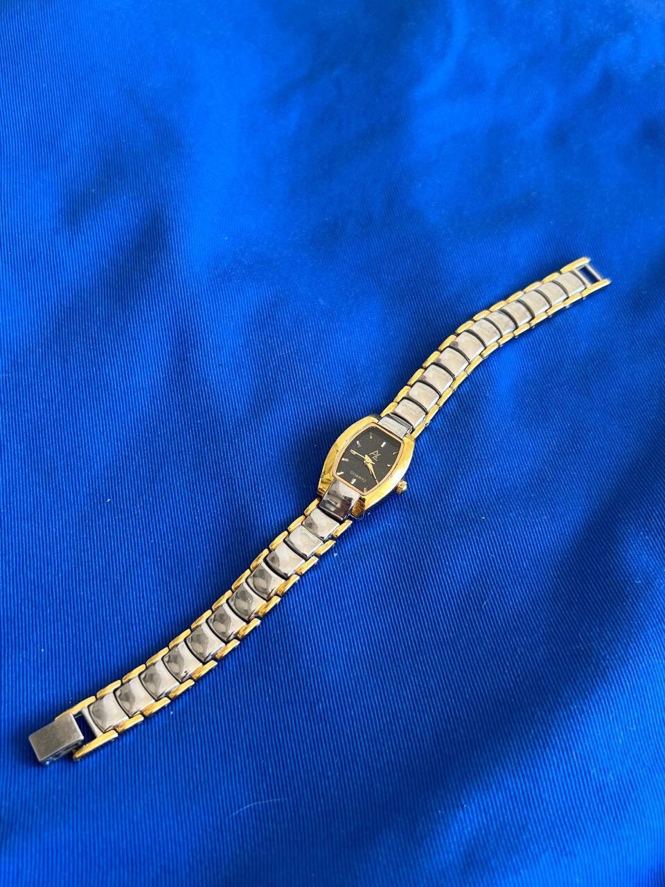 Japanese Brand × Vintage Vintage Gold/Chrome Japanese style futuristic Watch Japan Size ONE SIZE - 4 Thumbnail