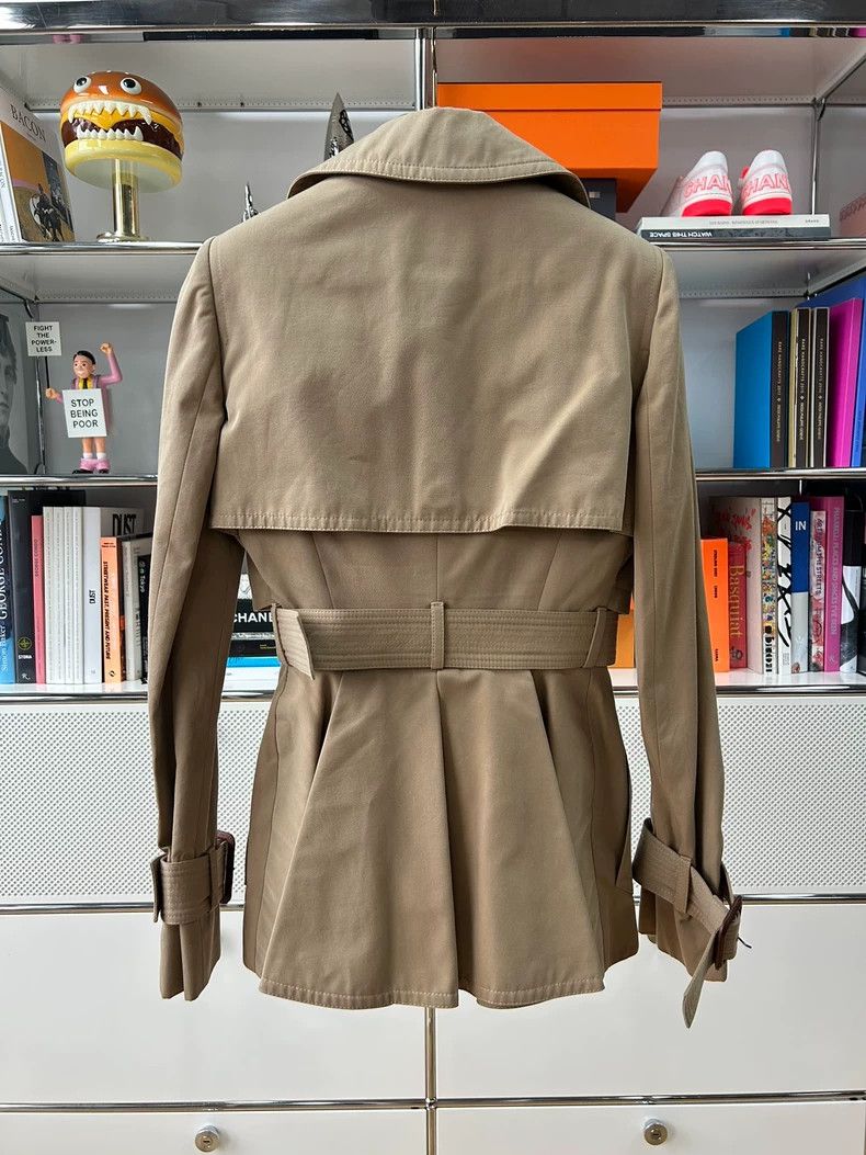 Alexander McQueen Alexander Mcqueen Khaki cotton windbreaker jacket Size XS / US 0-2 / IT 36-38 - 3 Thumbnail