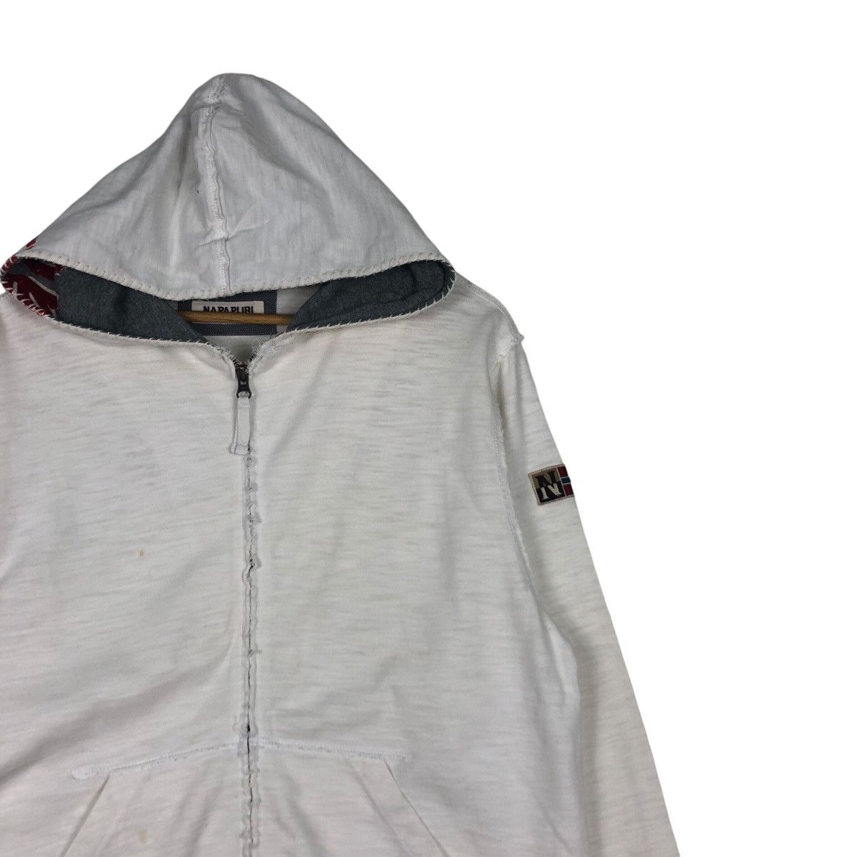 Japanese Brand × Napapijri Napapijri Sweater Jacket Streetwear Medium #A1 Size US M / EU 48-50 / 2 - 5 Thumbnail