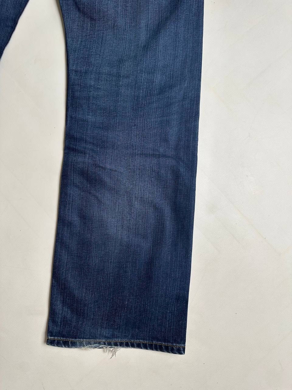Levi's Vintage 90s Faded Washed Levis 501 Wide Jean Size US 34 / EU 50 - 4 Thumbnail