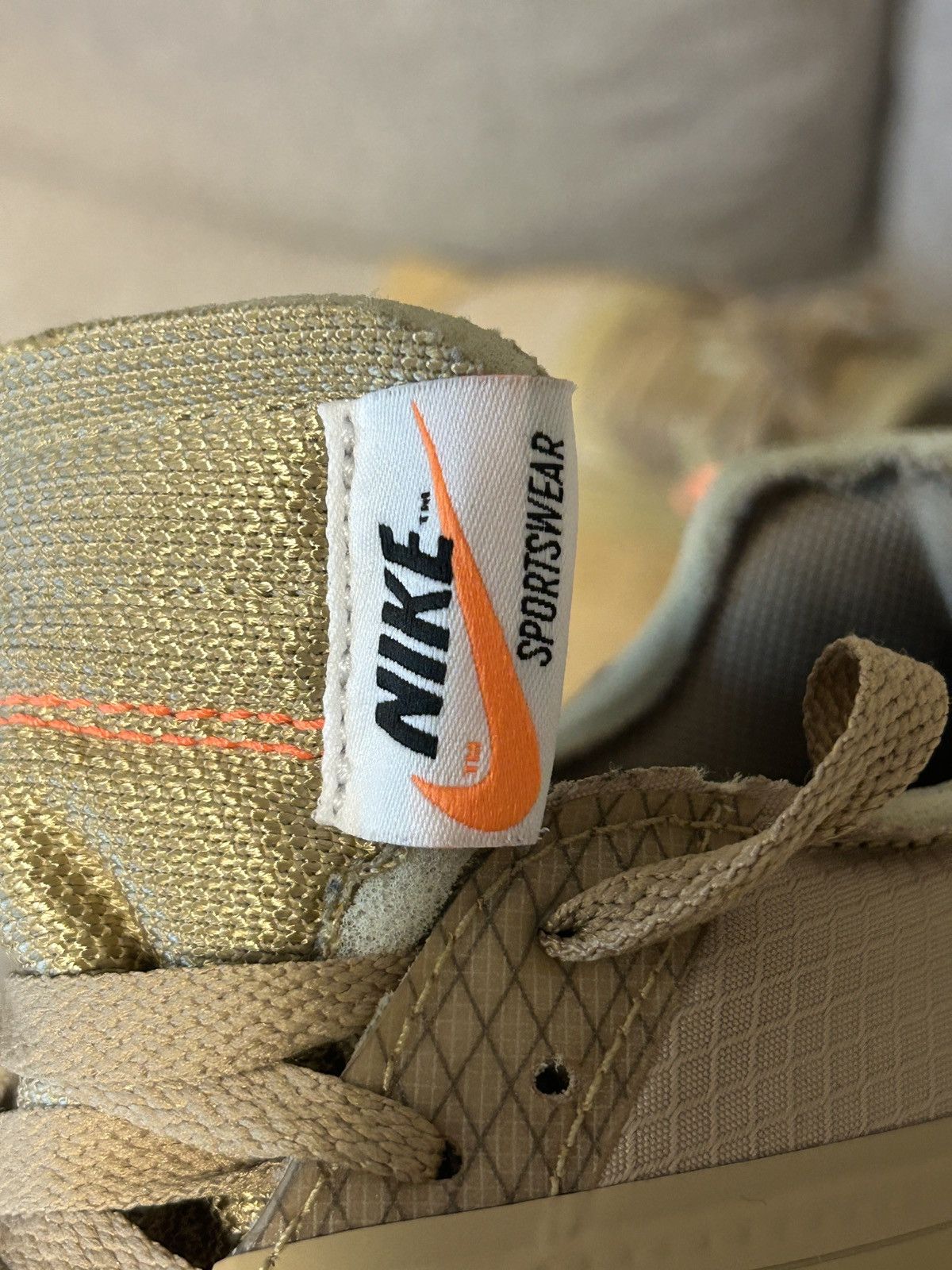 Nike × Off-White Nike Air Max 90 Off-white Desert Ore Size US 7 / EU 40 - 9 Thumbnail