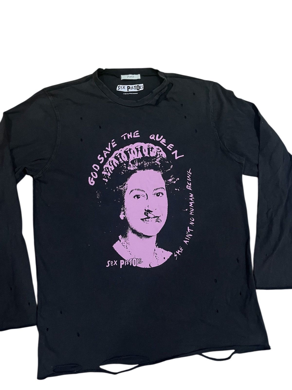 Vintage vintage sex pistol god save the queen tshirts long sleeve Size US M / EU 48-50 / 2 - 4 Thumbnail