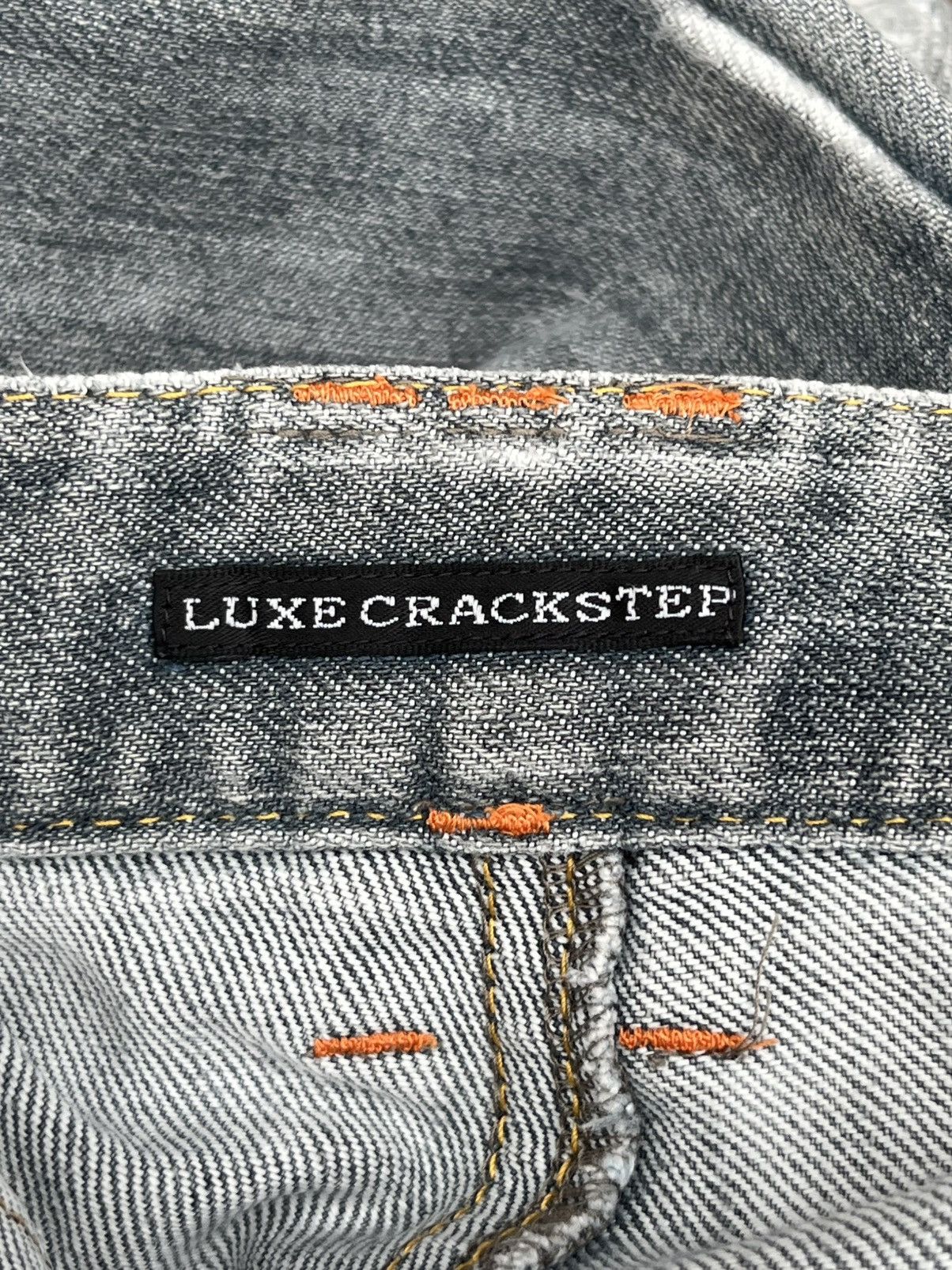 Japanese Brand Vintage Y2K Japanese Brand Distressed Bootcut Flare Jeans Size 27" / US 4 / IT 40 - 9 Thumbnail