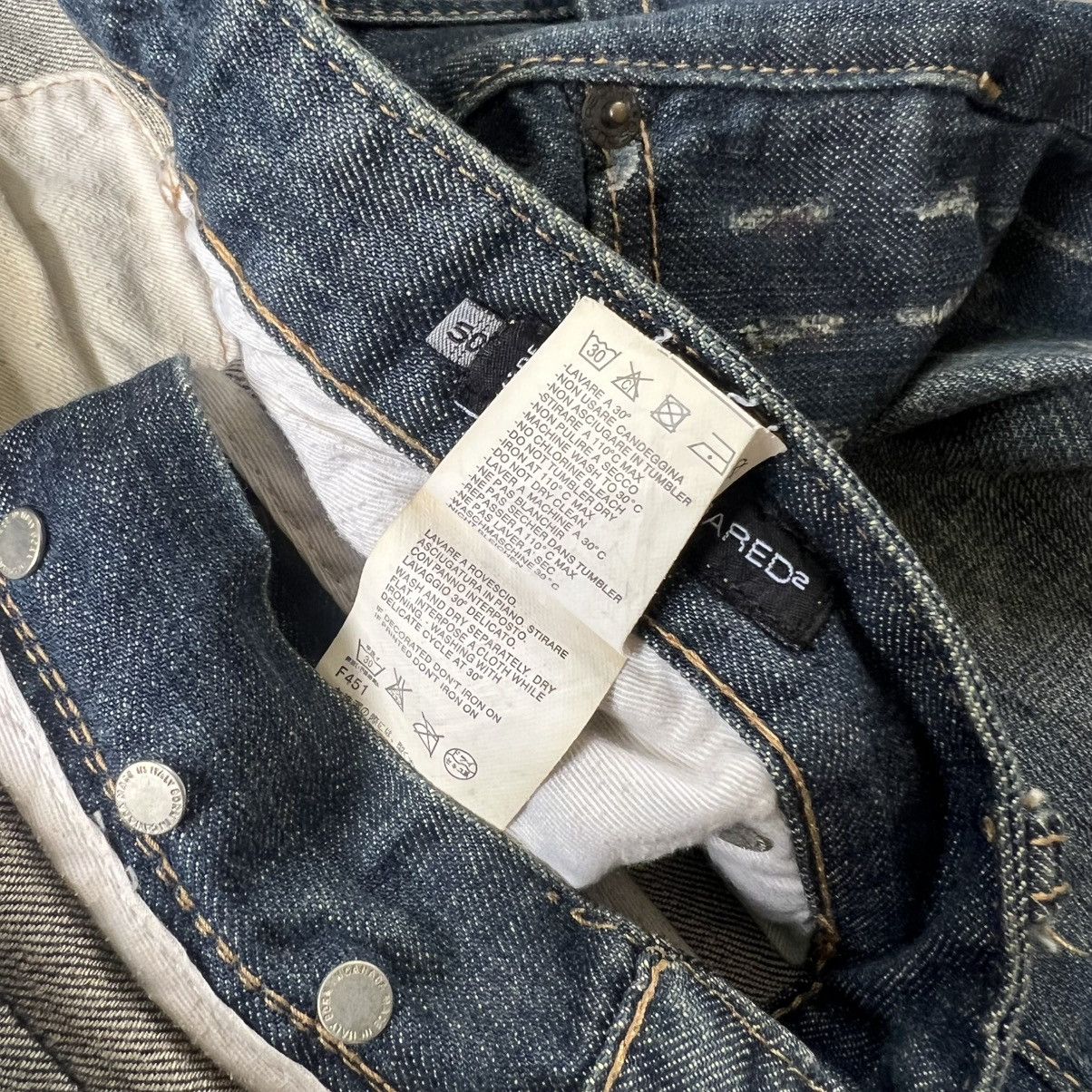 Dsquared2 Dsquared Archive Style Cargo Biker Denim Jeans Size US 34 / EU 50 - 10 Thumbnail