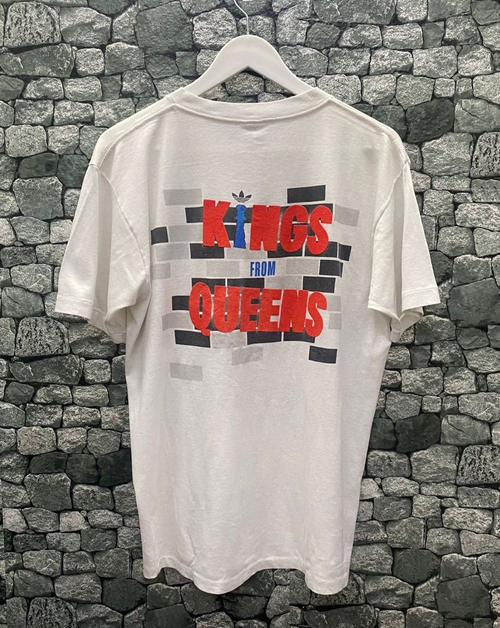 Adidas 💥Rare💥Vintage 80s Adidas X Run DMC King From Queen Size US L / EU 52-54 / 3 - 2 Thumbnail