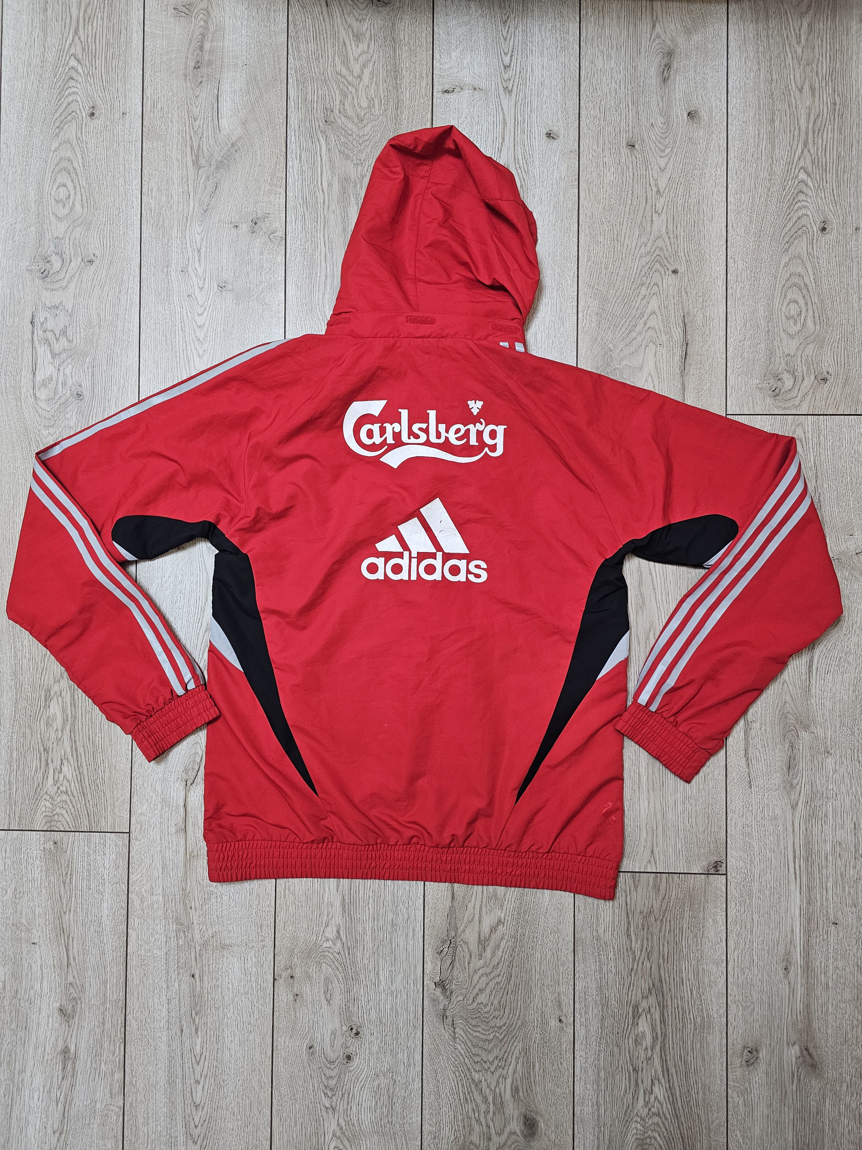 Adidas LIVERPOOL 2008 2010 FOOTBALL JACKET SOCCER JACKET TOP Size US L / EU 52-54 / 3 - 2 Thumbnail